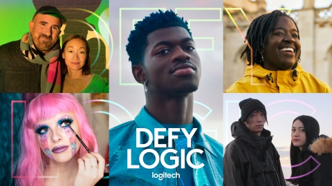 Logitech Launches New Brand Campaign ‘DEFY LOGIC’ (Photo: Business Wire)