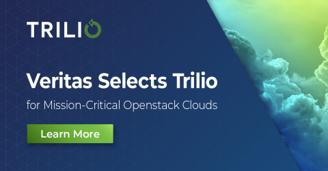 Veritas selects Trilio data protection technology to support mission-critical OpenStack clouds (Graphic: Business Wire)