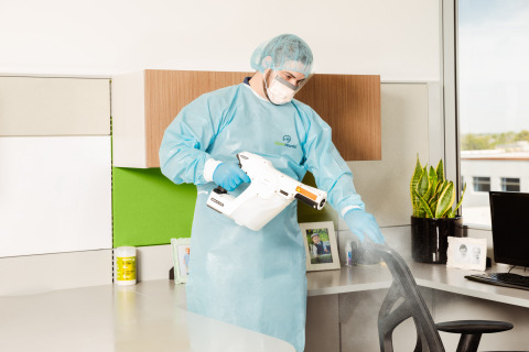 From classrooms to traditional office spaces, OpenWorks is committed to safety and disinfection cleaning protocols that are a big responsibility for employers these days. (Photo: Business Wire)