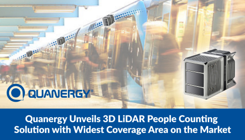 Quanergy Unveils 3D LiDAR People Counting Solution with Widest Coverage Area on the Market (Photo: Business Wire)