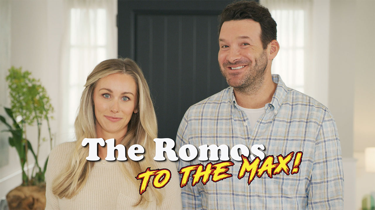 Tony Romo and wife Candice take life "To the Max" in new Skechers Max Cushioning Super Bowl commercial.