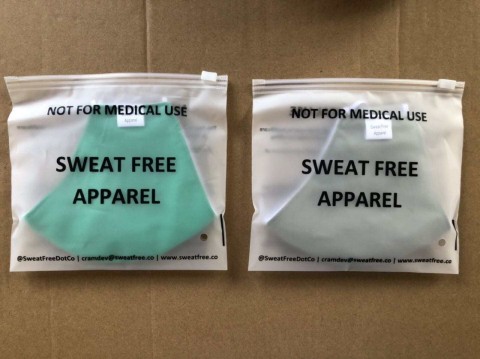 World's First Reusable, Waterproof & Carbon Neutral Face Covering! (Not For Medical Use) by Sweat Free Apparel (Photo: Sweat Free Apparel)
