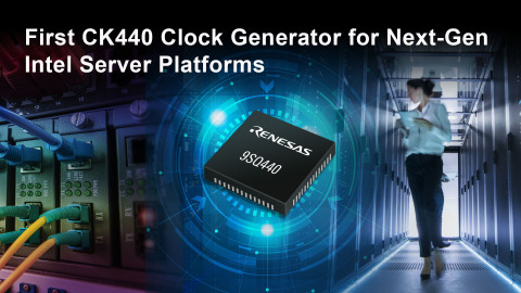original First CK440 Clock Generator for Next-Gen Intel Server Platforms (Photo: Business Wire)