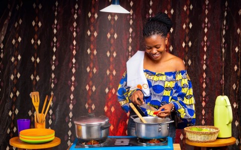 original Bboxx LPG clean cooking customer (Photo: Bboxx)