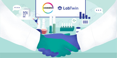 original Covestro and LabTwin to collaborate on the Lab of the Future (Graphic: Business Wire)