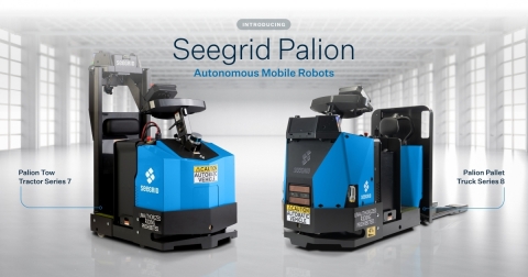 Seegrid introduces the Seegrid Palion AMR product line, including an all new Palion Pallet Truck. (Photo: Business Wire)