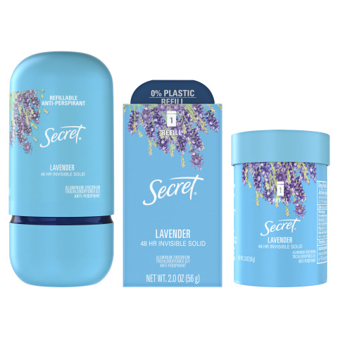 NEW Refillable Antiperspirants from Secret (Photo: Business Wire)