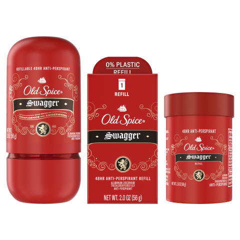 NEW Refillable Antiperspirants from Old Spice (Photo: Business Wire)