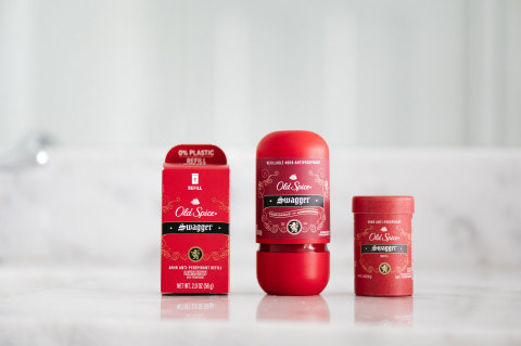 NEW Refillable Antiperspirants from Old Spice (Photo: Business Wire)