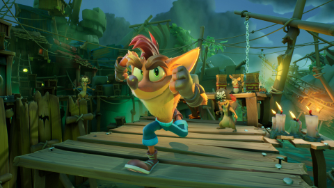 Run, don’t walk, Crash Bandicoot™ 4: It’s About Time is making its way to PlayStation® 5, Xbox Series X|S and Nintendo Switch™ on March 12, 2021. The game is also coming soon to PC via Battle.net. Players on next-gen platforms can enjoy N. credible 4K visuals, quicker loading times and 3D audio that will immerse them in all-new dimensions. Additionally, fans can play on the go when the time-shattering platforming adventure makes it way to Nintendo Switch™ for the first time. (Graphic: Business Wire)