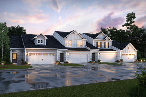 Stunning Townhomes at K. Hovnanian's The Summit at Forest Lakes (Photo: Business Wire)