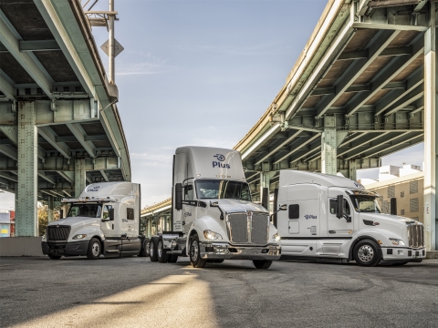 Plus Automated Trucks (Photo: Business Wire)