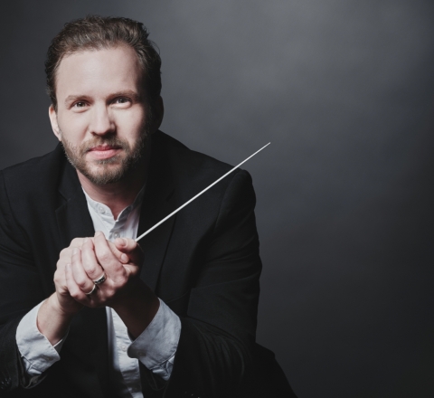 original Renowned international conductor, David Danzmayr, joins the Oregon Symphony as music director. (Photo: Business Wire)