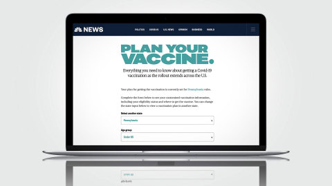 Comcast NBCUniversal Wants to Help You “Plan Your Vaccine,” Launches Nationwide Awareness Campaign and Tool to Navigate COVID-19 Vaccination Process