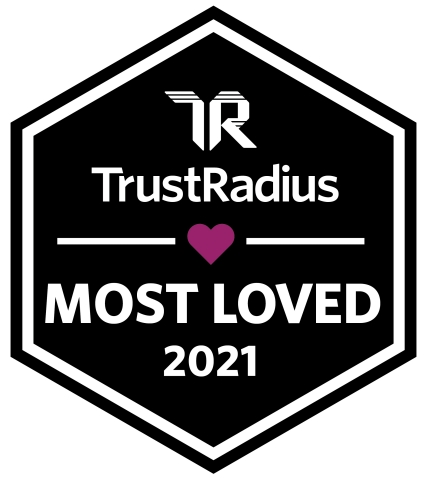 Kofax Wins a 2021 Most Loved Award from TrustRadius (Graphic: Business Wire)