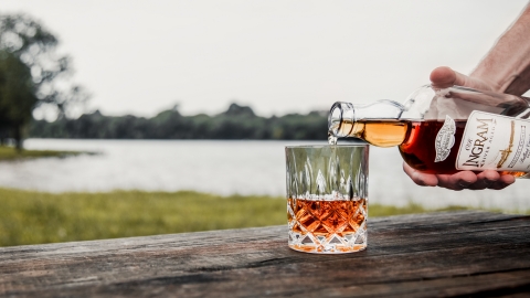 thumbnail Only O.H Ingram River Aged Whiskey is 'Mellowed on the Mississippi.'  (Photo: Business Wire)