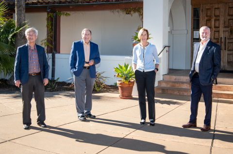 original (From left) NFH President/CEO Clark Blasdell with the board of directors: Charlie Carson, Kristie Wheeler, and Paul Simmons. (Photo: Business Wire)