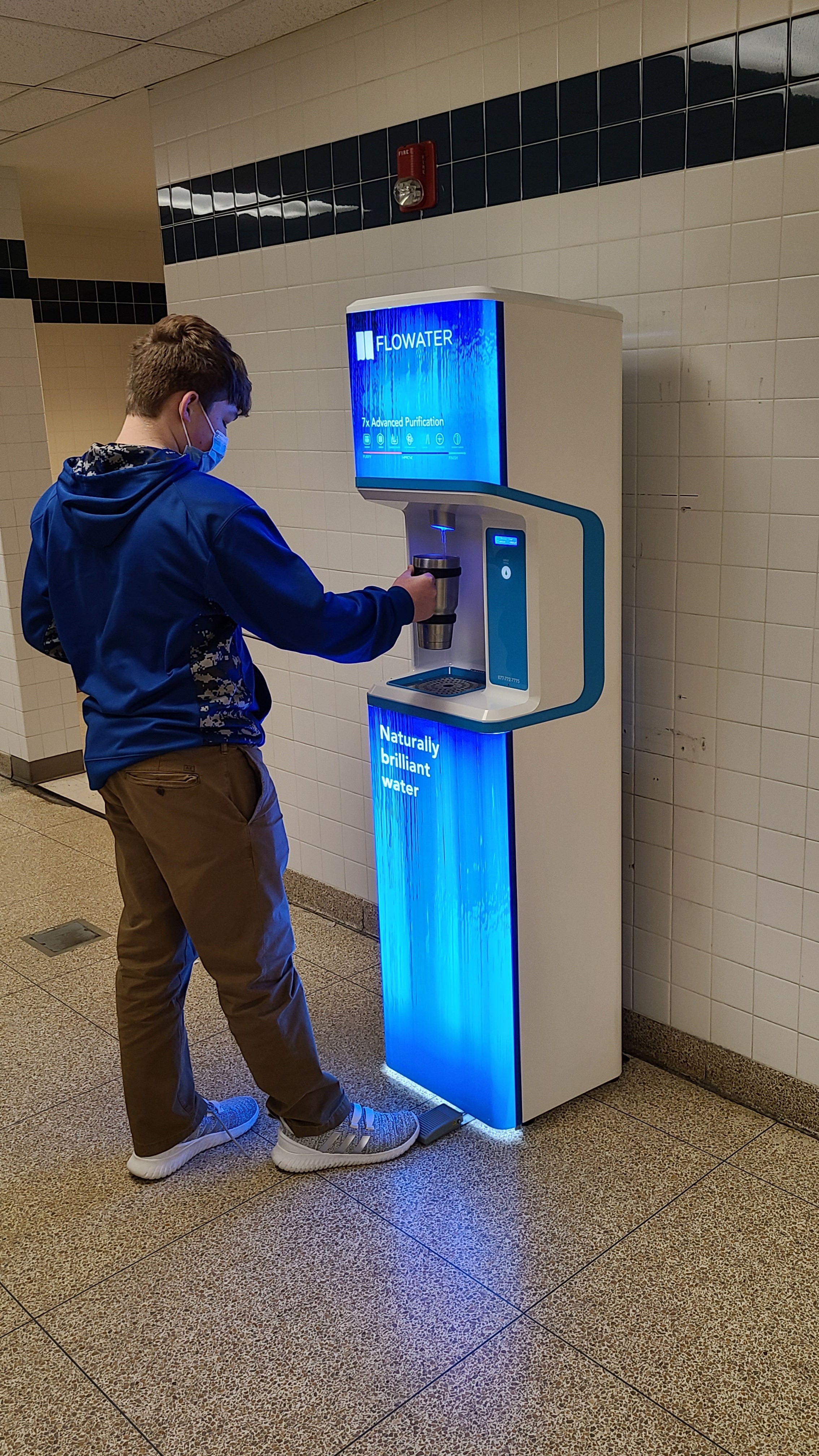 Every New Arkansas School Must Have a Water Bottle Fountain - Salud America