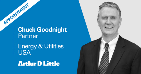 Chuck Goodnight has been appointed as a Partner at Arthur D. Little to lead the US Nuclear Energy team. (Photo: Business Wire)