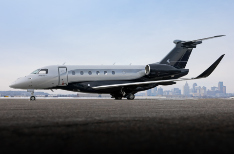 The world’s first transaction of a pre-owned Embraer Praetor 600. (Photo: Business Wire)