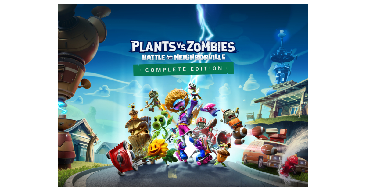  Plants vs. Zombies: Battle for Neighborville Complete Edition -  Nintendo Switch [Digital Code] : Video Games