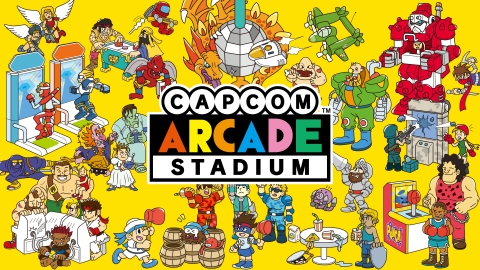 Dozens of Capcom’s most beloved arcade classics are on Nintendo Switch as part of Capcom Arcade Stadium. (Graphic: Business Wire)