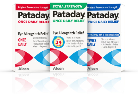 Pataday Once Daily Relief Extra Strength joins Alcon’s portfolio of #1 selling OTC eye allergy relief products (Photo: Business Wire)