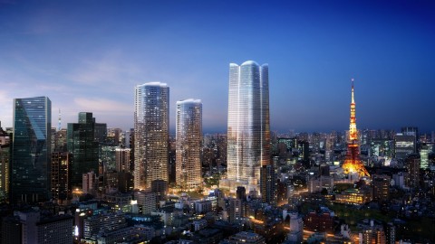 original Toranomon-Azabudai Project (image) (Graphic: Business Wire)