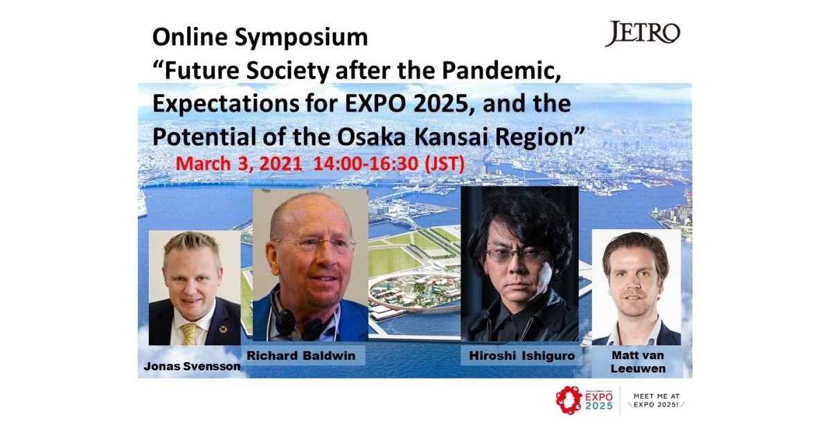 Online Symposium by JETRO Future Society After the Pandemic