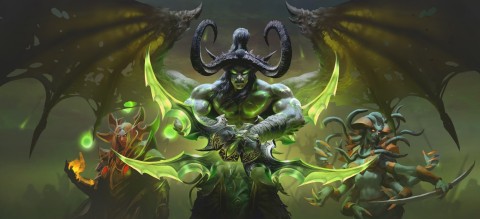 Return to Outland to face Illidan the Betrayer in Blizzard Entertainment's World of Warcraft: Burning Crusade Classic, coming later this year. (Graphic: Business Wire)