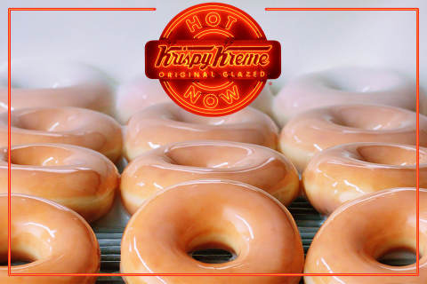 original KRISPY KREME® Offering $5 Original Glazed® Dozens Starting Feb. 22 when Iconic Hot Light is Glowing (Photo: Business Wire)