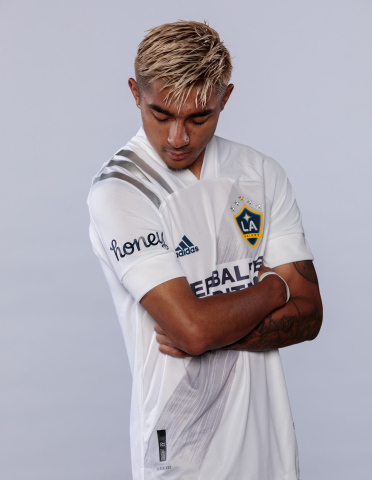 LA Galaxy jerseys will feature Honey logo on their right sleeves during the upcoming 2021 MLS season (Photo: Business Wire)