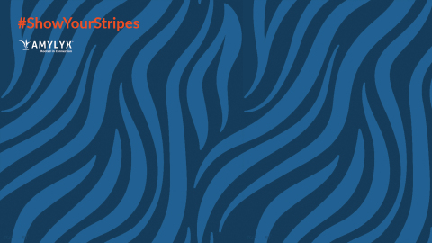 #ShowYourStripes Video Conferencing Background Available for Download (Graphic: Business Wire)