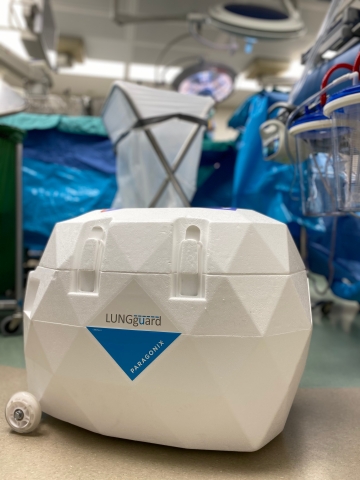 Paragonix Announces First-in-Man use of LUNGguard™ Donor Lung Preservation System by Duke Hospital (Photo: Business Wire)