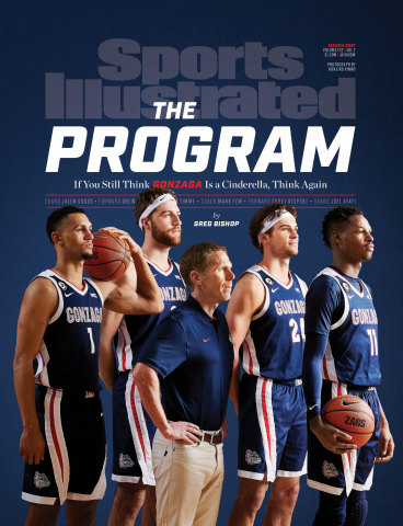 Sports Illustrated’s March issue featuring the Gonzaga Bulldogs hits newsstands Feb. 23 (Photo: Business Wire)