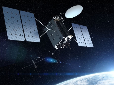 Lockheed Martin, the prime contractor for GPS III/IIIF, selected L3Harris in 2018 to design and build the first two fully-digital MDUs, the heart of the satellite’s navigation payload. The MDU generates more powerful GPS signals and assures clock operations for GPS users. (Photo: Business Wire)