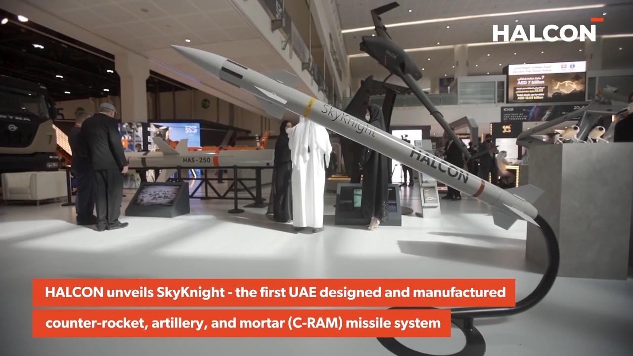 HALCON Unveils UAE’s First Air Defence Missile (Video: AETOSWire)