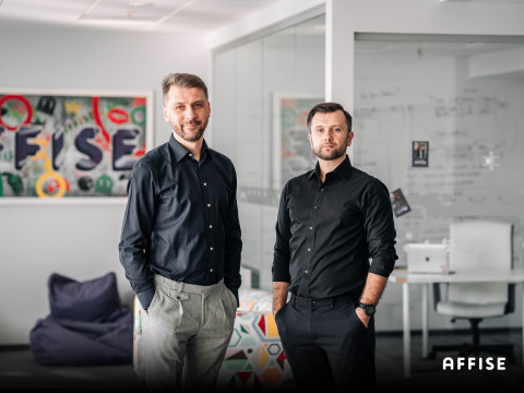 Stanislau Litvinau, CEO at Affise (left) and Dmitrii Zotov, CTO at Affise (right) (Photo: Business Wire)