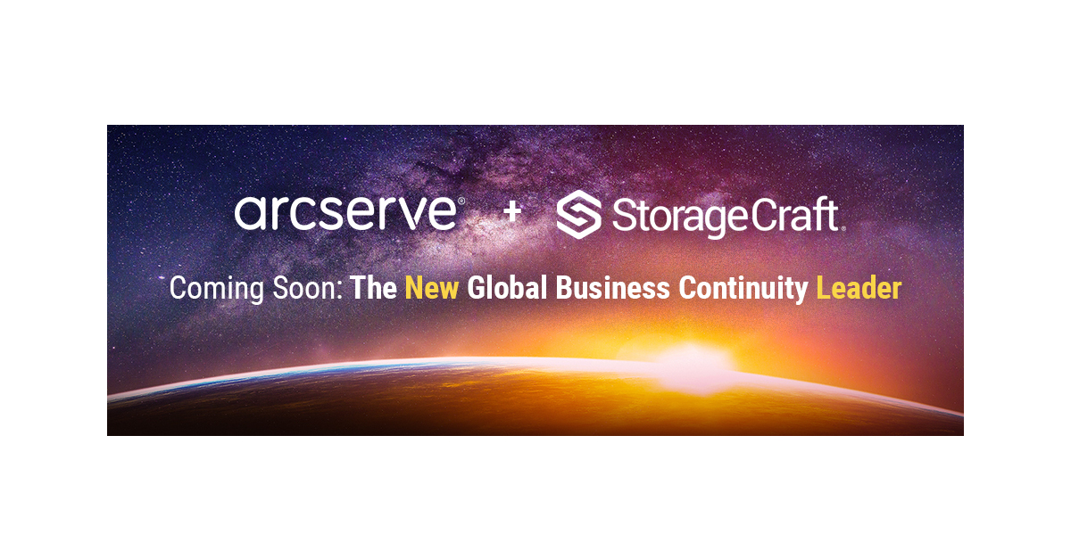 Arcserve and StorageCraft Sign Definitive Agreement to Merge Business Wire