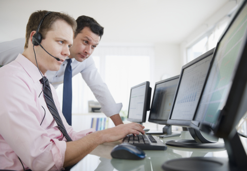 KONE customer care centers are a vital component for customer service, both for the end-user and direct business customers. (photo credit: Orange Business Services)