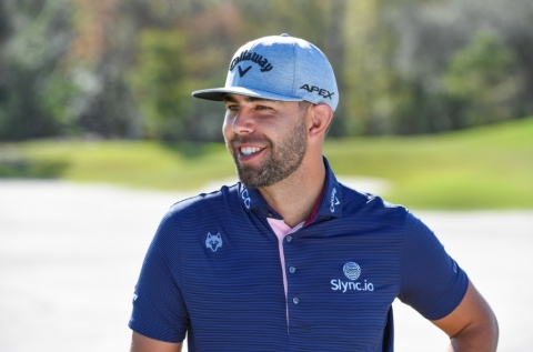 Erik van Rooyen unveils new partnership with Slync.io ahead of The WGC-Workday Championship (Photo: Business Wire)