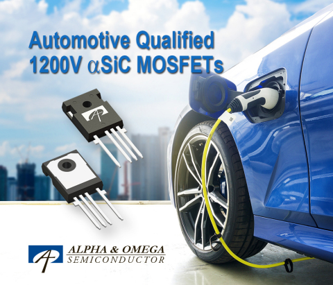 original AOM033V120X2Q -- Automotive Qualified 1200V αSIC MOSFET (Photo: Business Wire)