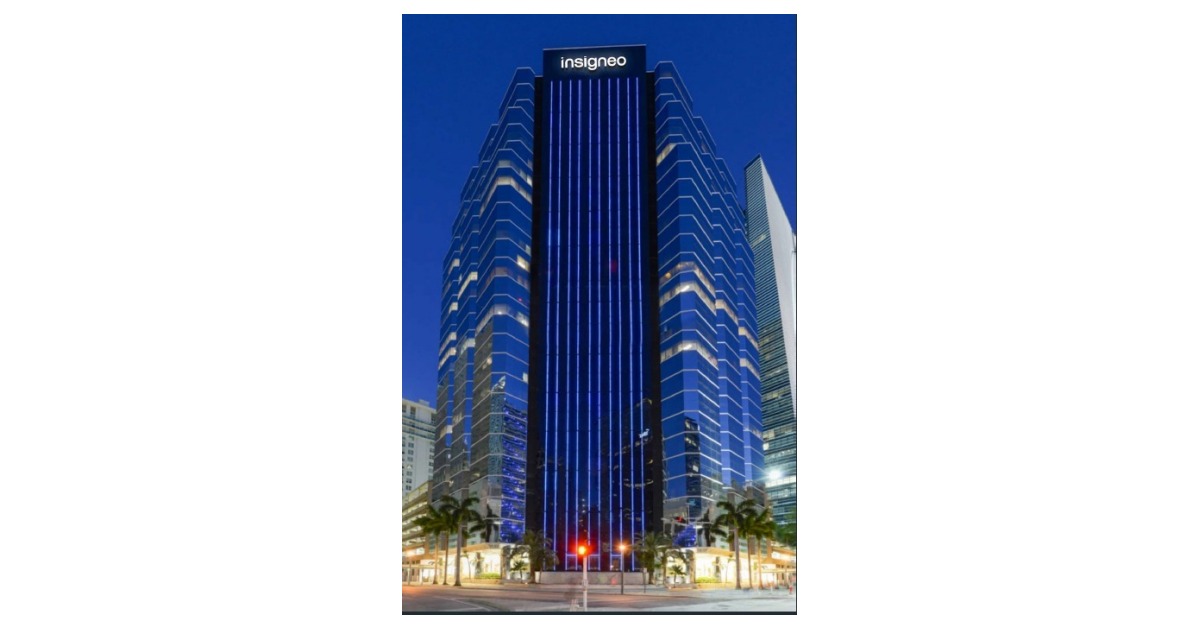 Insigneo to Move Into Transformed Brickell Penthouse Offices | Business Wire