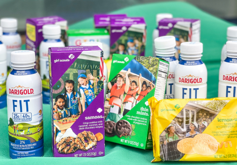 Darigold and Girl Scouts are the perfect pairing of milk and cookies. (Photo: Business Wire)