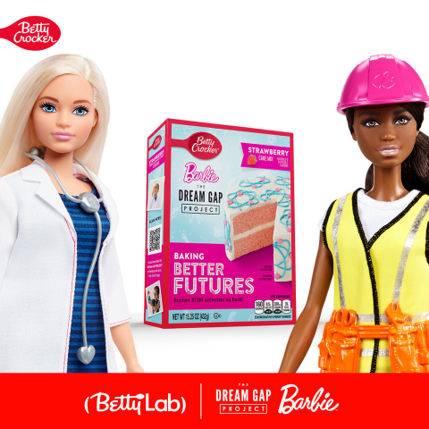 Betty Crocker ™ Partners with Barbie™ Dream Gap Project to Empower Girls to Realize Their Limitless Potential ~ In Celebration of International Women’s Day, Betty Crocker Unveils the BettyLab to Inspire Connection, Experimentation and Innovation (Photo: Business Wire)