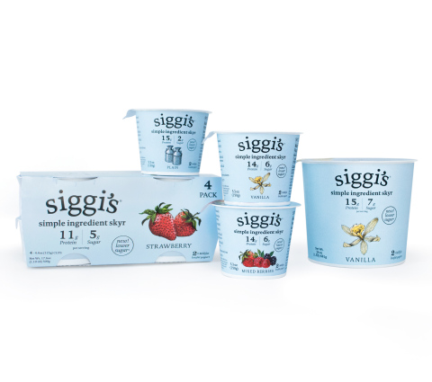 siggi’s Announces New Lower Sugar Yogurt Line and Expansion of Plant-Based Offerings (Photo: Business Wire)