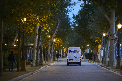 FedEx Corp. (NYSE: FDX), home of the world’s largest cargo airline, announced today an ambitious goal to achieve carbon-neutral operations globally by 2040. To help reach this goal, FedEx is designating more than $2 billion of initial investment in three key areas: vehicle electrification, sustainable energy, and carbon sequestration. (Photo: Business Wire)