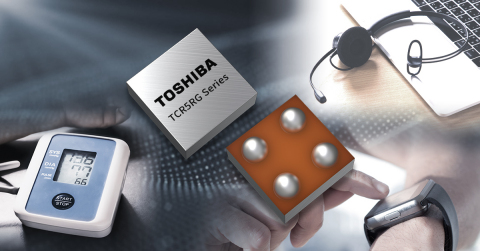 original Toshiba: TCR5RG Series of 45 LDO regulators that help to reduce device size and stabilize power line output. (Graphic: Business Wire)
