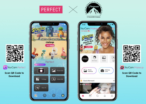 Perfect Corp. launches interactive SpongeBob SquarePants movie experience in YouCam Apps (Graphic: Business Wire)