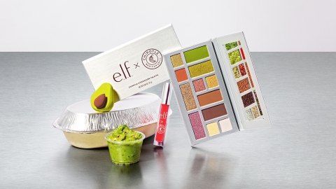 e.l.f. Cosmetics and Chipotle to launch a limited edition beauty collection on March 10. (Photo: Business Wire)
